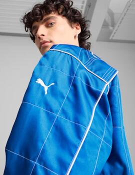 Chaqueta puma archive seasonal racer azul unisex.