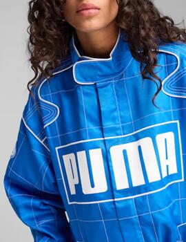 Chaqueta puma archive seasonal racer azul unisex.