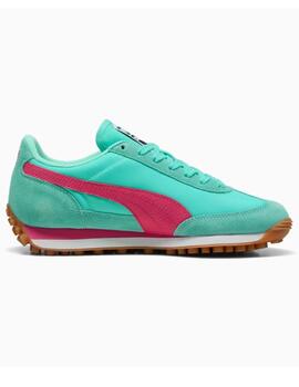 Zapatillas puma easy rider vintage verde de mujer.