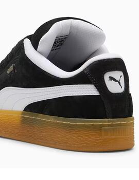 Zapatillas puma suede xl dark risk negro de hombre.