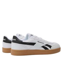 Zapatillas reebok smash edge junior blanco negro de niño.