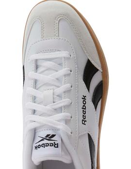 Zapatillas reebok smash edge junior blanco negro de niño.