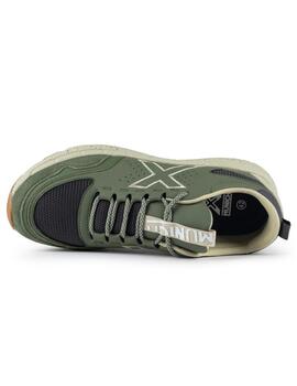 Zapatillas munich kava 22 verde de hombre.