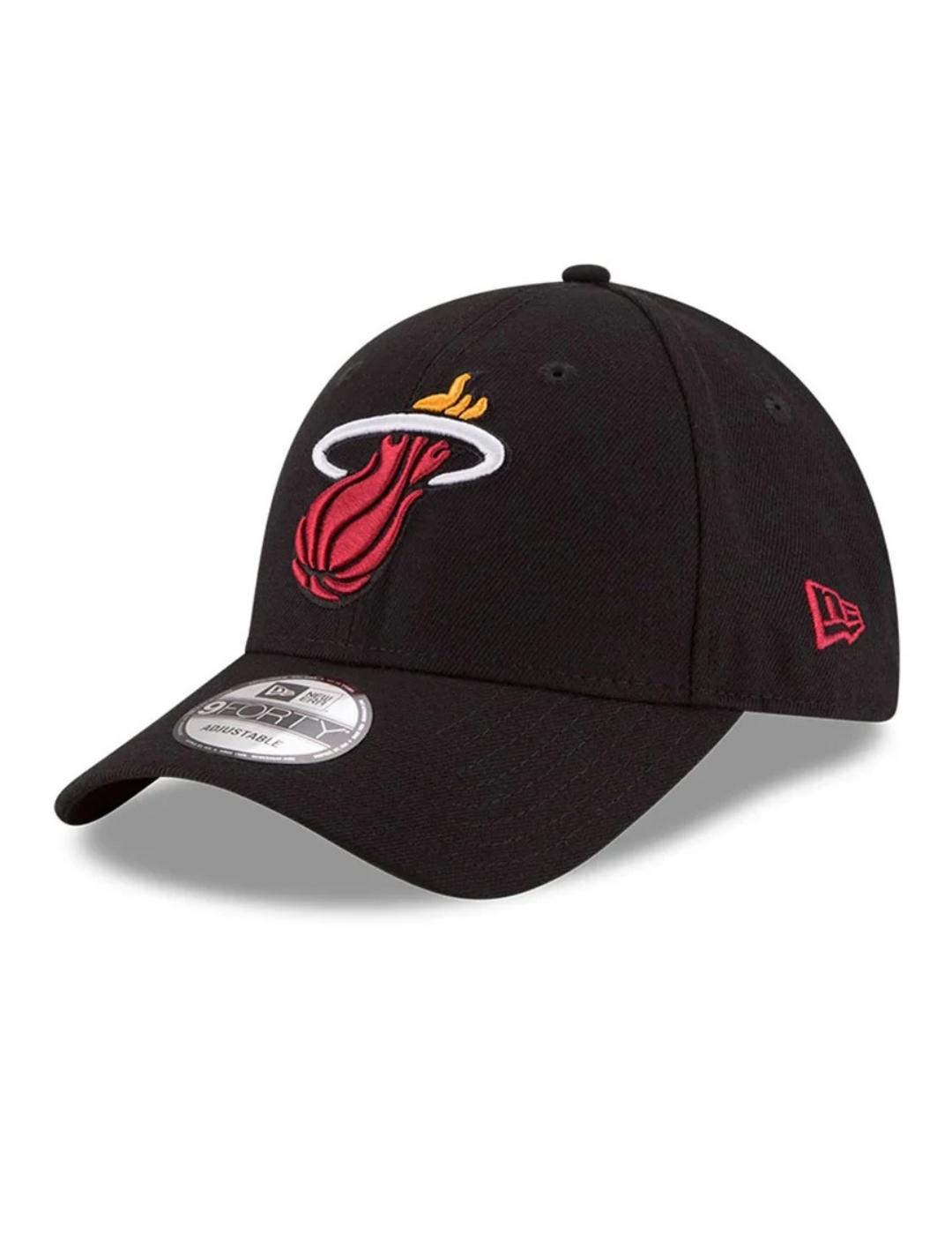 gorra new era M. Heat 9forty negro de hombre.