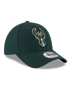 gorra new era M. Bucks 9forty verde de hombre.