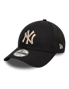 gorra new era NY Yankees 9forty negro de hombre.