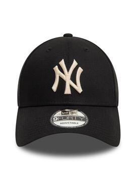 gorra new era NY Yankees 9forty negro de hombre.