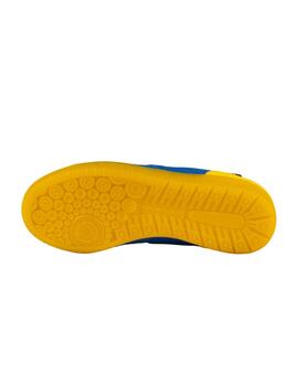 Zapatillas munich g-3 kid 438 azul amarillo de niño.