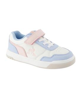 Zapatillas le coq lcs court breaker ps blanco azul de niña.