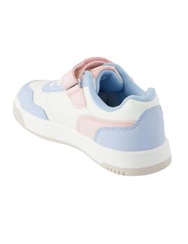 Zapatillas le coq lcs court breaker ps blanco azul de niña.