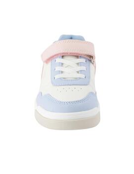 Zapatillas le coq lcs court breaker ps blanco azul de niña.