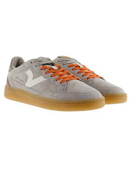 Zapatillas victoria smash suede taupe gris de hombre.