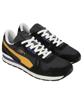 Zapatillas puma rx737 vintage negro amarillo de hombre.