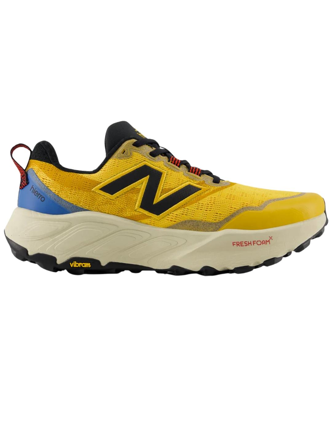 Zapatillas new balance hierro 9 mthiera9 amarillo de hombre.