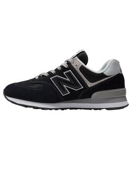 Zapatillas new balance ml574evb negro de hombre.