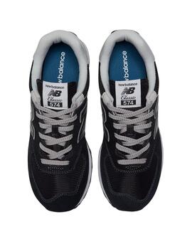 Zapatillas new balance ml574evb negro de hombre.