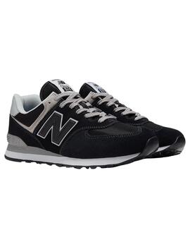 Zapatillas new balance ml574evb negro de hombre.