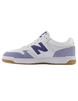 Zapatillas new balance bb480lxb blanco azul de hombre.