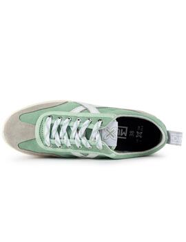 Zapatillas munich volata 91 verde de mujer.