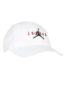 gorra air jordan jam blanco de niño.