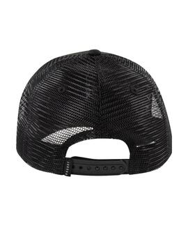 gorra trucker jordan jam metal negro de niño.