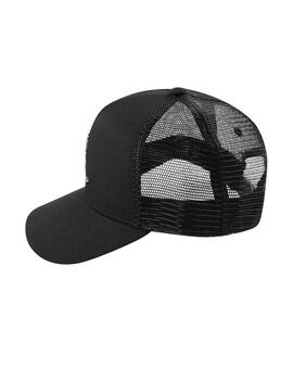 gorra trucker jordan jam metal negro de niño.