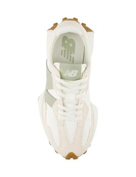 Zapatillas new balance ws327ftb blanco verde de mujer.