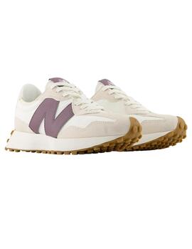 Zapatillas new balance ws327ftc blanco violeta de mujer.