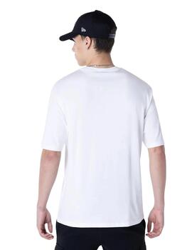 Camiseta new era Lakers graphic oversized blanco de hombre.