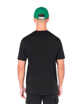 Camiseta new era boston celtics negro de hombre.