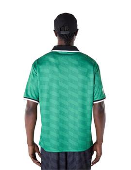 Camiseta new era celtics soccer oversized verde de hombre.