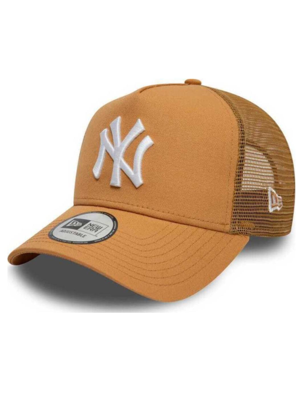 Gorra trucker NY Yankees 9forty marrón de hombre.