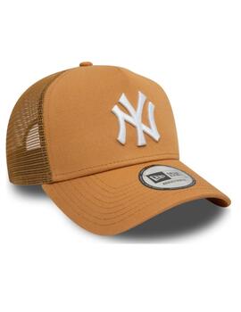 Gorra trucker NY Yankees 9forty marrón de hombre.