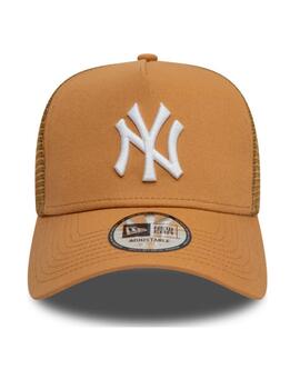 Gorra trucker NY Yankees 9forty marrón de hombre.