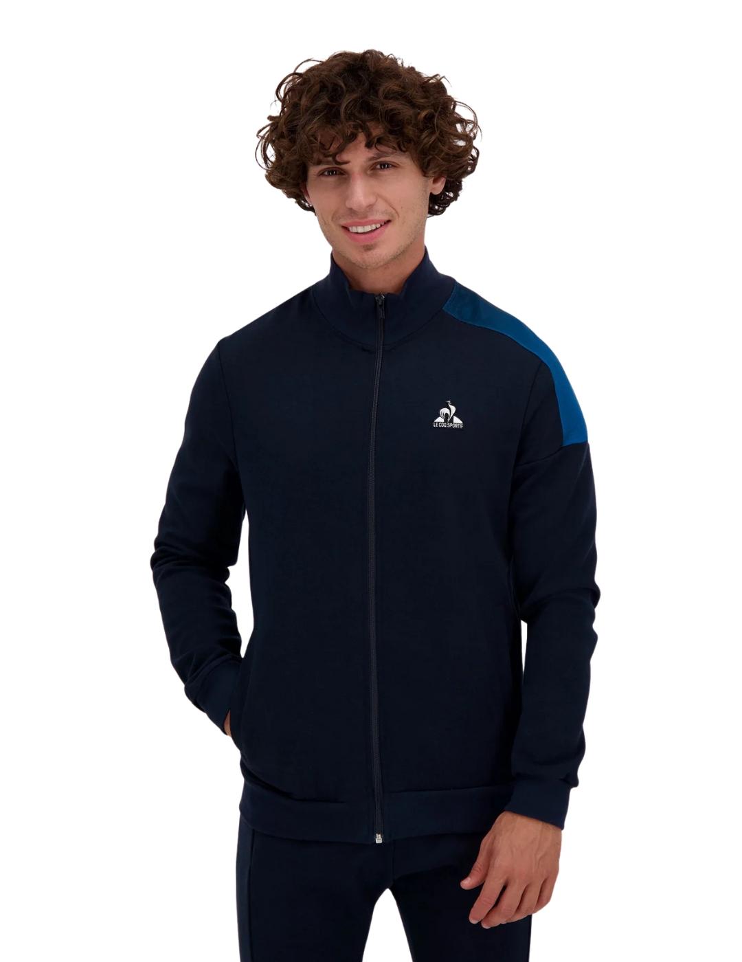 Chaqueta le coq sportif heritage SP azul de hombre.